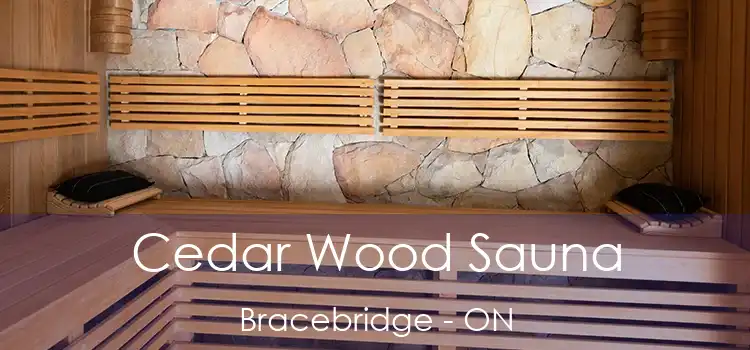  Cedar Wood Sauna Bracebridge - ON
