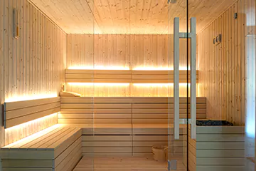 Modern Sauna Setup in Bracebridge, Ontario