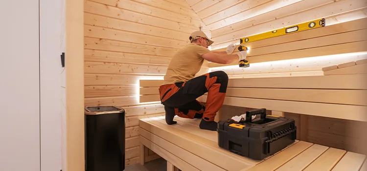 Commercial Sauna Installation in Bracebridge, ON