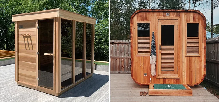 Wood-Fired Cube Sauna Repair in Bracebridge, ON