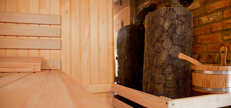 Hemlock Wood Sauna Renovation Services in Bracebridge, Ontario