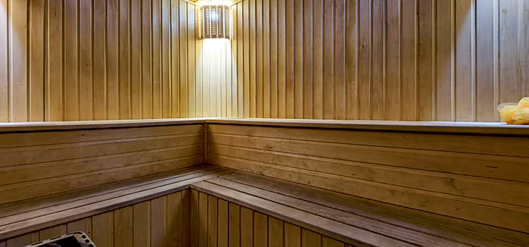 Modern Outdoor Sauna  Setup in Bracebridge, Ontario