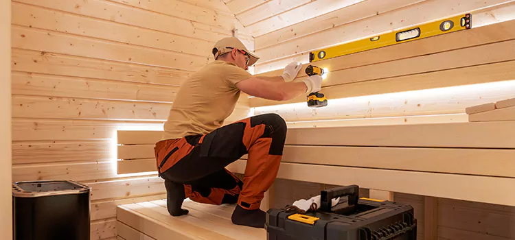 Residential Sauna Assembly And Installation in Bracebridge, Ontario