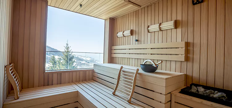 Infrared Sauna Glass Window Installation in Bracebridge, ON