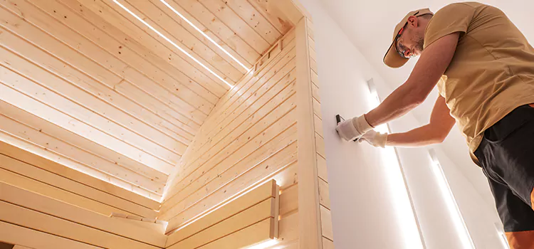 Luxury Spa-grade Sauna Setup in Bracebridge, Ontario