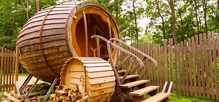 Broken Barrel Sauna Repair Services in Bracebridge, Ontario