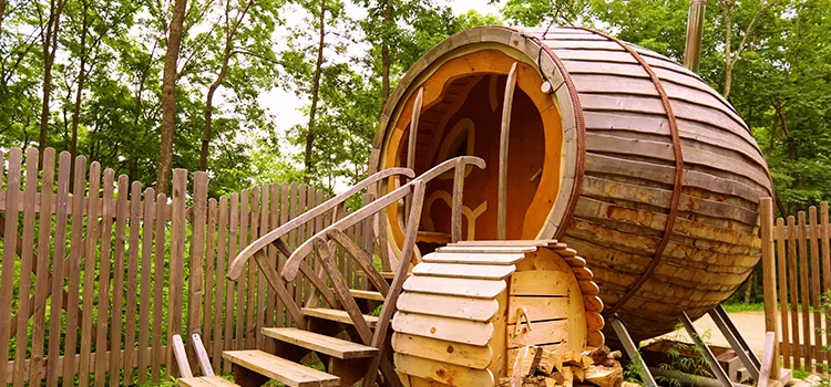 360° Panoramic Bubble Window Sauna Installation Services in Bracebridge, Ontario