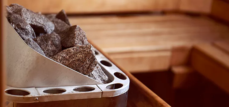 Traditional vs Infrared Heating Stones Sauna in Bracebridge, ON