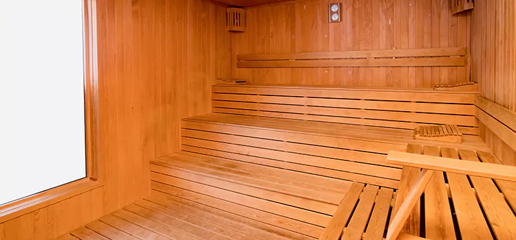 Custom Hemlock Wood Sauna Construction in Bracebridge, Ontario
