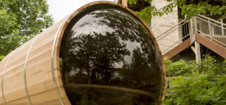 6 Person Panoramic View Sauna Maintenance and Installation in Bracebridge, ON