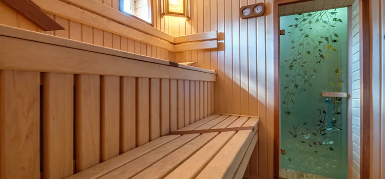 Sauna Door Handle Screw Replacement in Bracebridge, Ontario