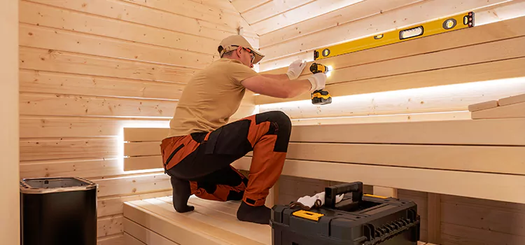 Outdoor Sauna Installation Service in Bracebridge, ON
