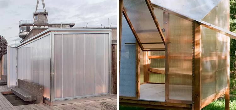 Transparent Wall Sauna in Bracebridge, ON