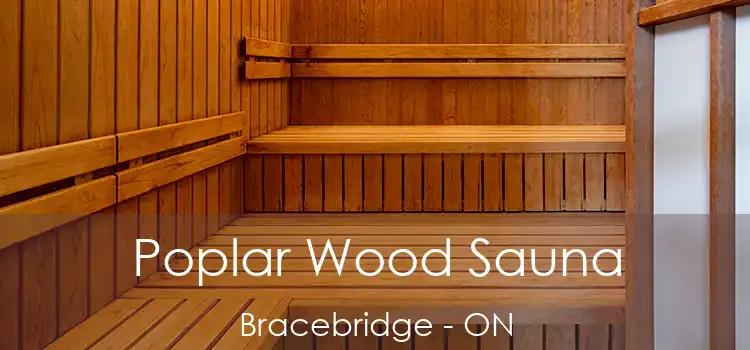  Poplar Wood Sauna Bracebridge - ON
