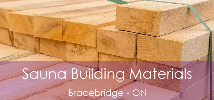  Sauna Building Materials Bracebridge - ON